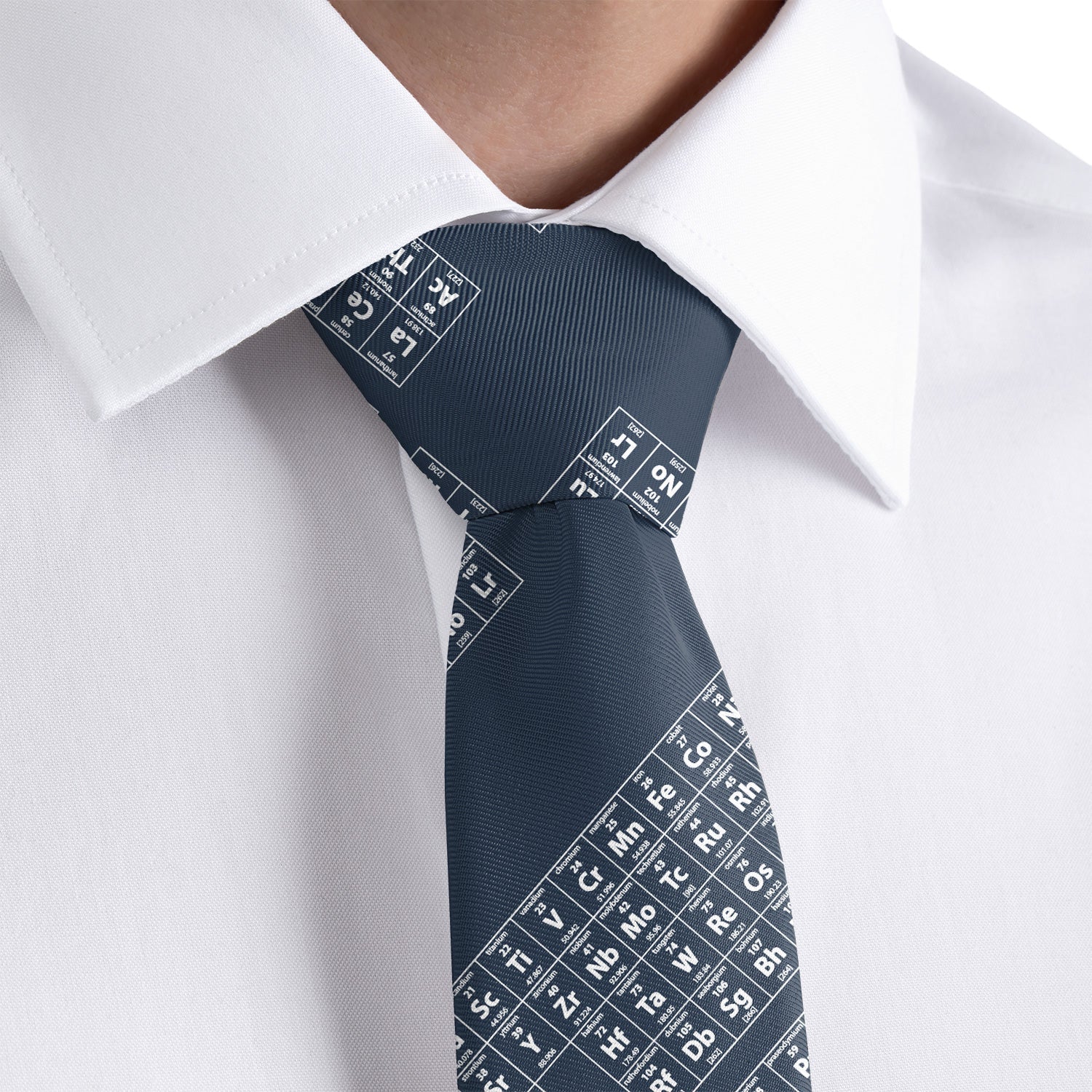 Periodic Table Necktie - Dress Shirt - Knotty Tie Co.