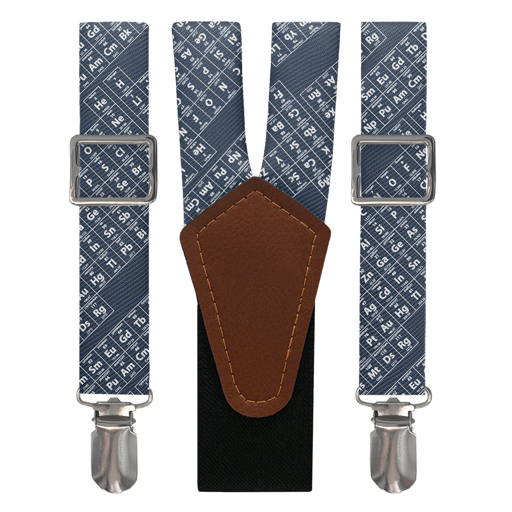 Periodic Table Suspenders - Main View - Knotty Tie Co.