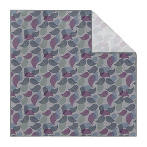 Petal Paisley Pocket Square - Printed - Knotty Tie Co.