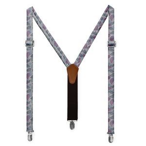 Petal Paisley Suspenders - Full Front View - Knotty Tie Co.