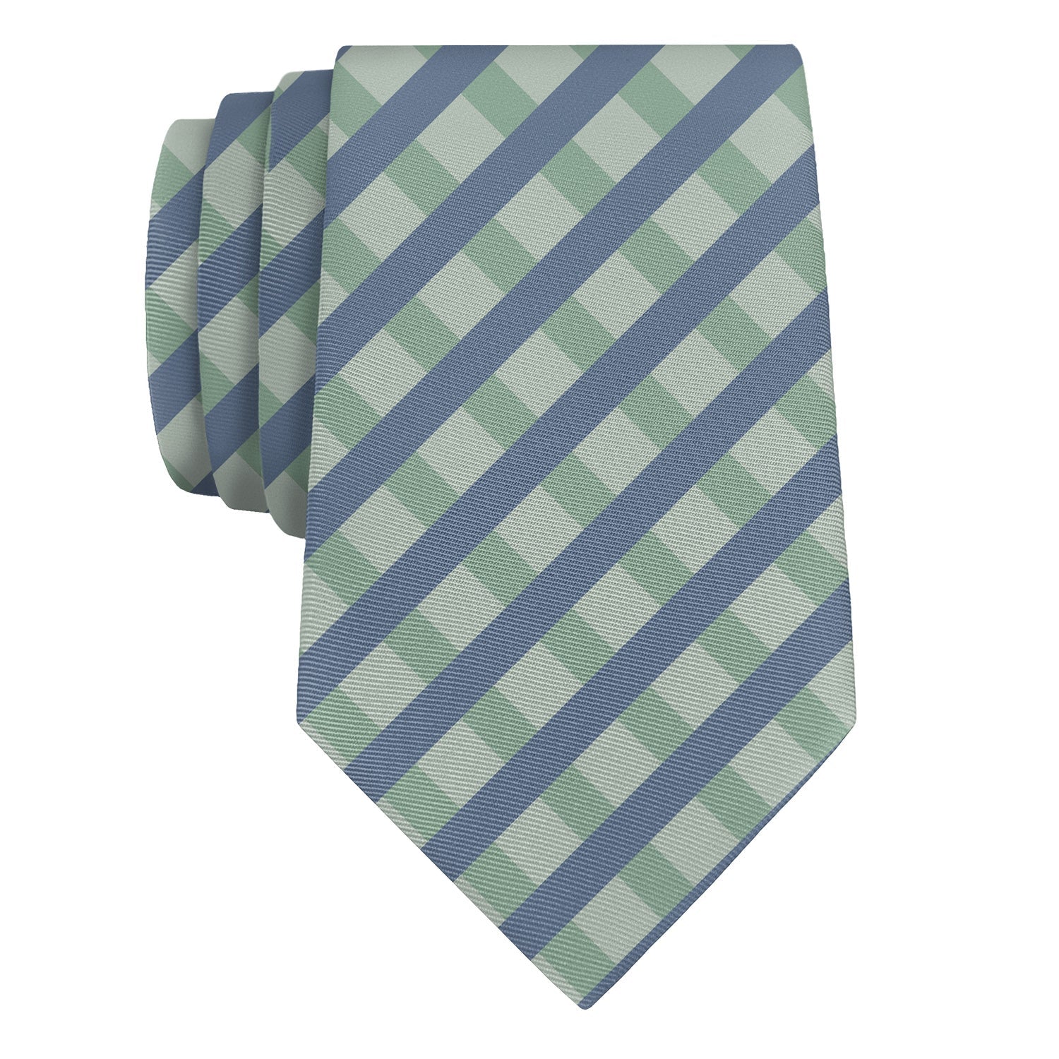 Pickett Plaid Necktie - Rolled - Knotty Tie Co.