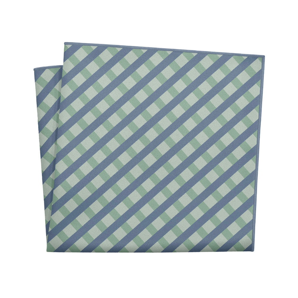 Pickett Plaid Pocket Square - 12" Square - Knotty Tie Co.