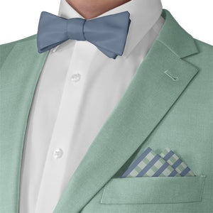 Pickett Plaid Pocket Square - Matching Bow Tie - Knotty Tie Co.