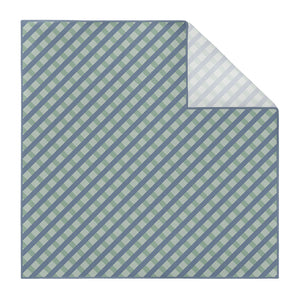 Pickett Plaid Pocket Square - Printed - Knotty Tie Co.