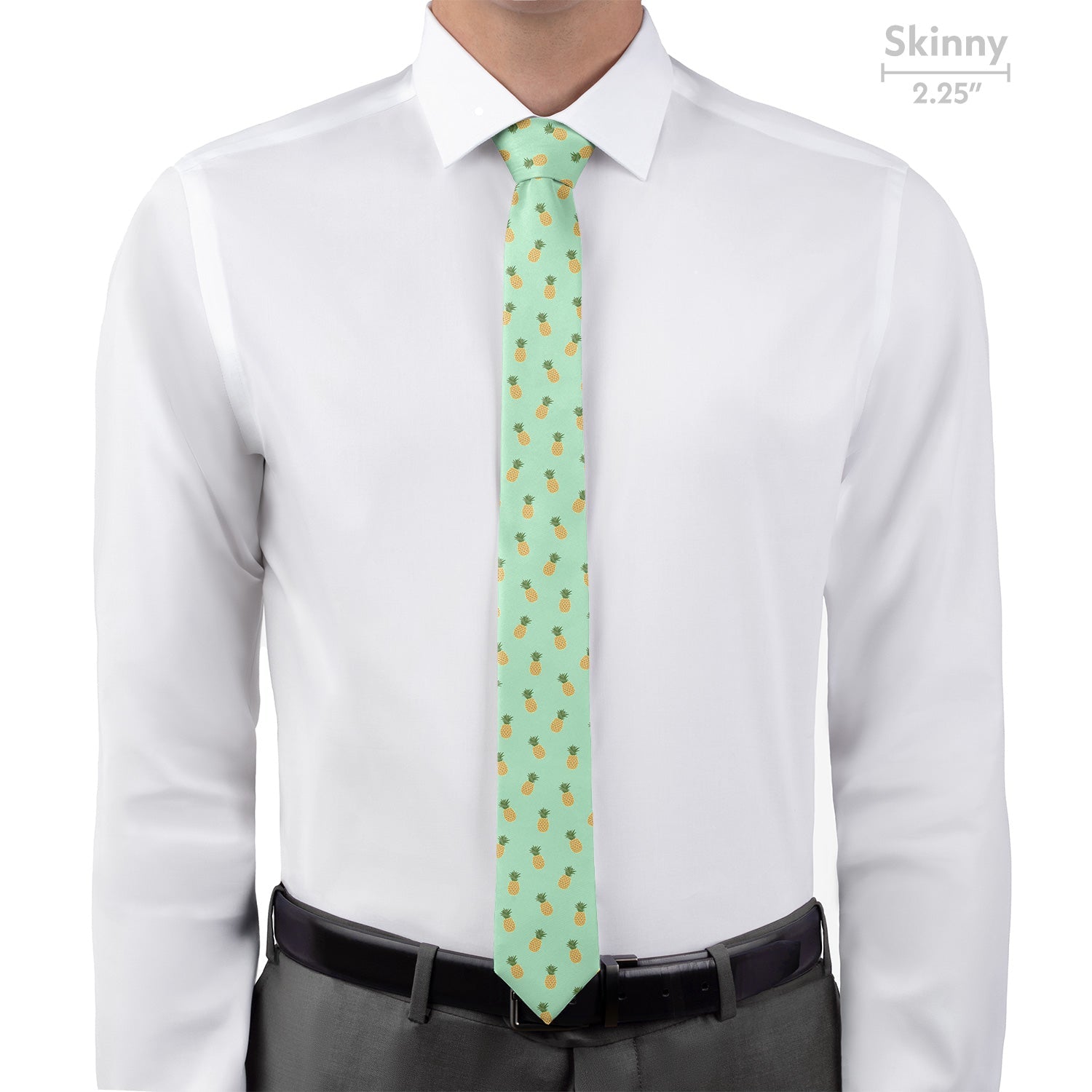 Pineapples Necktie - Skinny - Knotty Tie Co.