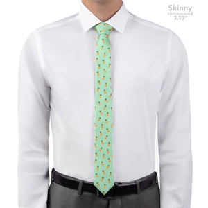 Pineapples Necktie - Skinny - Knotty Tie Co.