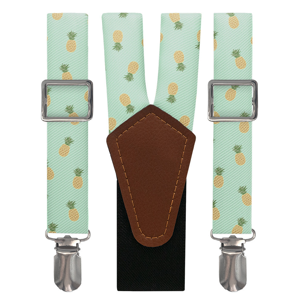 Pineapples Suspenders - Main View - Knotty Tie Co.