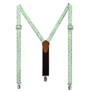 Pineapples Suspenders - Full Front View - Knotty Tie Co.