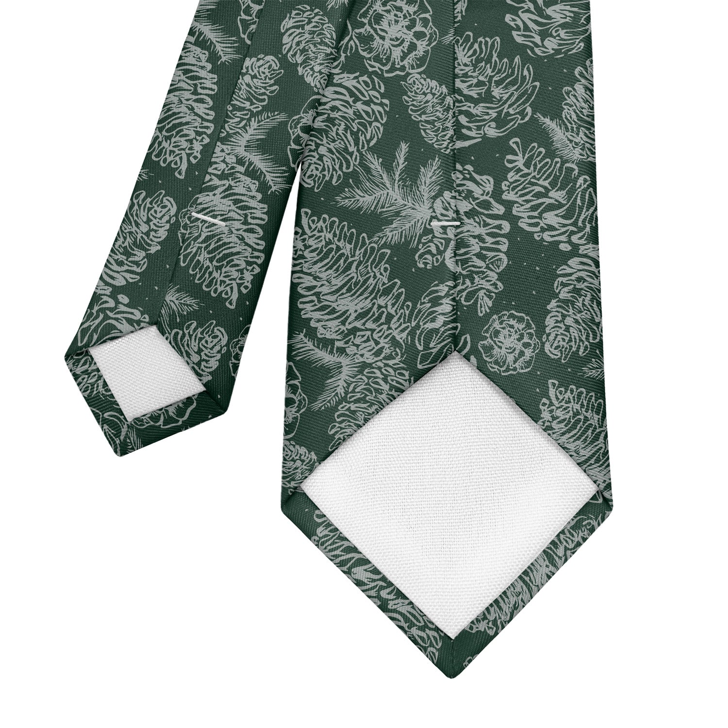 Pinecones Necktie - Tipping - Knotty Tie Co.