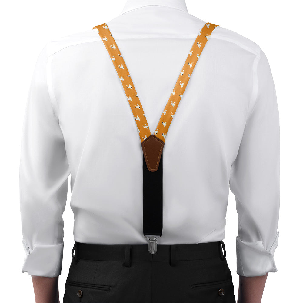 Pitbull Suspenders - On Model Front View - Knotty Tie Co.