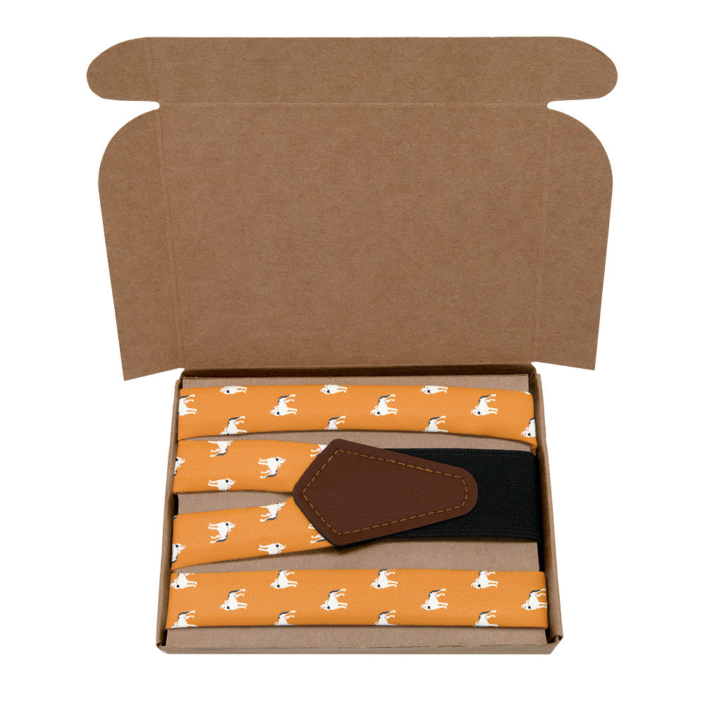 Pitbull Suspenders - Kraft Gift Box Packaging - Knotty Tie Co.