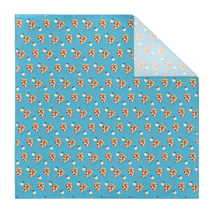 Pizza Party Pocket Square - Printed - Knotty Tie Co.