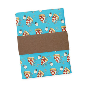 Pizza Party Pocket Square - Packaging - Knotty Tie Co.