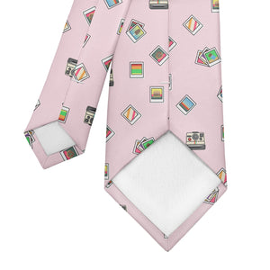 Polaroid Pictures Necktie - Tipping - Knotty Tie Co.