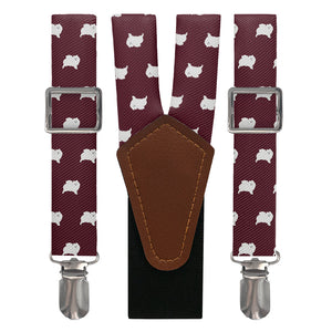 Pomeranian Suspenders - Main View - Knotty Tie Co.