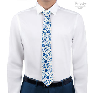 Poppy Floral Necktie - Knotty - Knotty Tie Co.