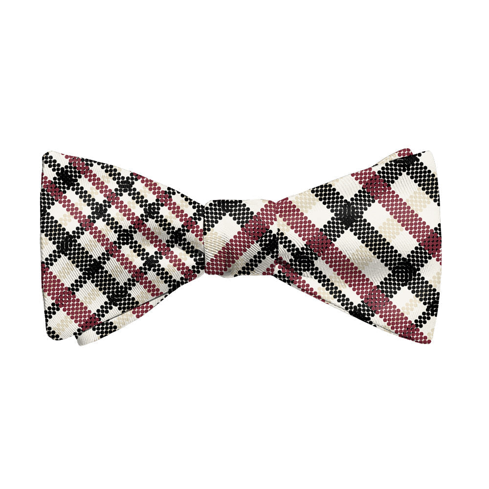 Potter Plaid Bow Tie - Adult Extra-Long Self-Tie 18-21" - Knotty Tie Co.