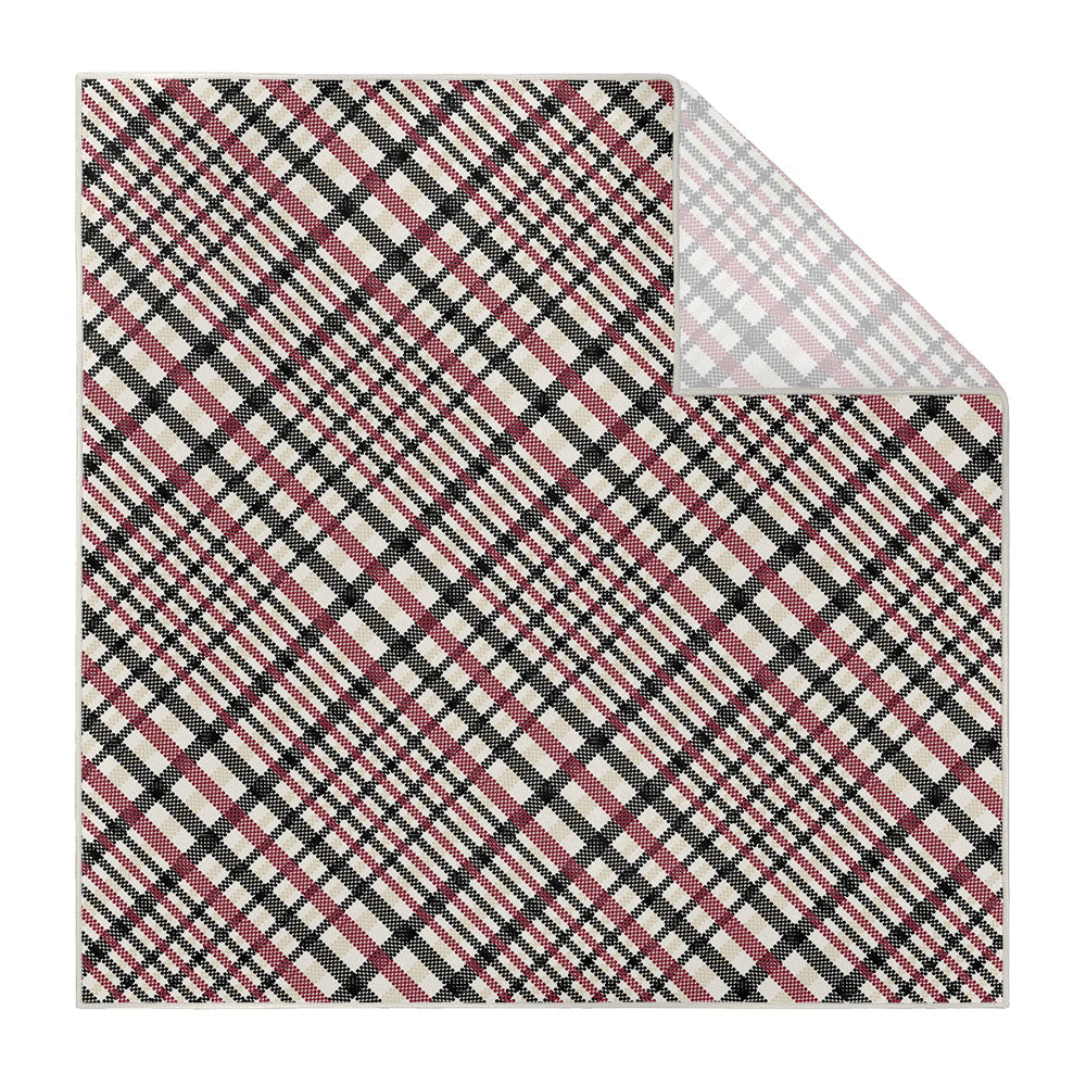 Potter Plaid Pocket Square - Printed - Knotty Tie Co.