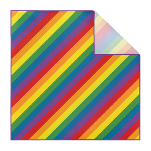 Pride Flag Pocket Square - Printed - Knotty Tie Co.