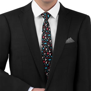 Puerto Rico Heritage Necktie - Matching Pocket Square - Knotty Tie Co.