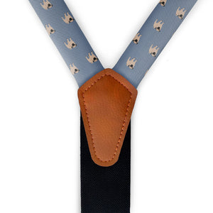 Pug Suspenders - Hardware and Strap - Knotty Tie Co.