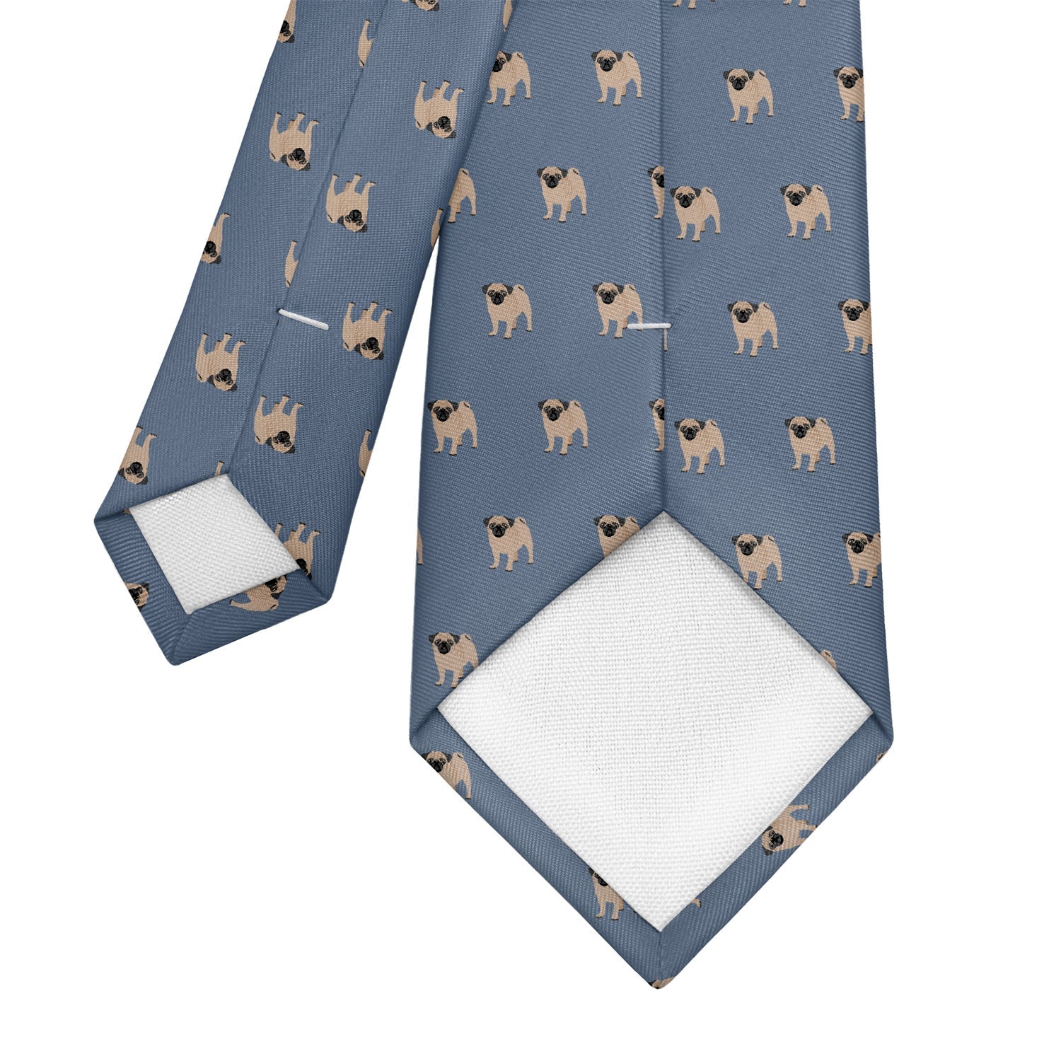 Pug Necktie - Tipping - Knotty Tie Co.