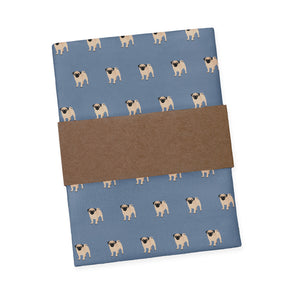 Pug Pocket Square - Packaging - Knotty Tie Co.