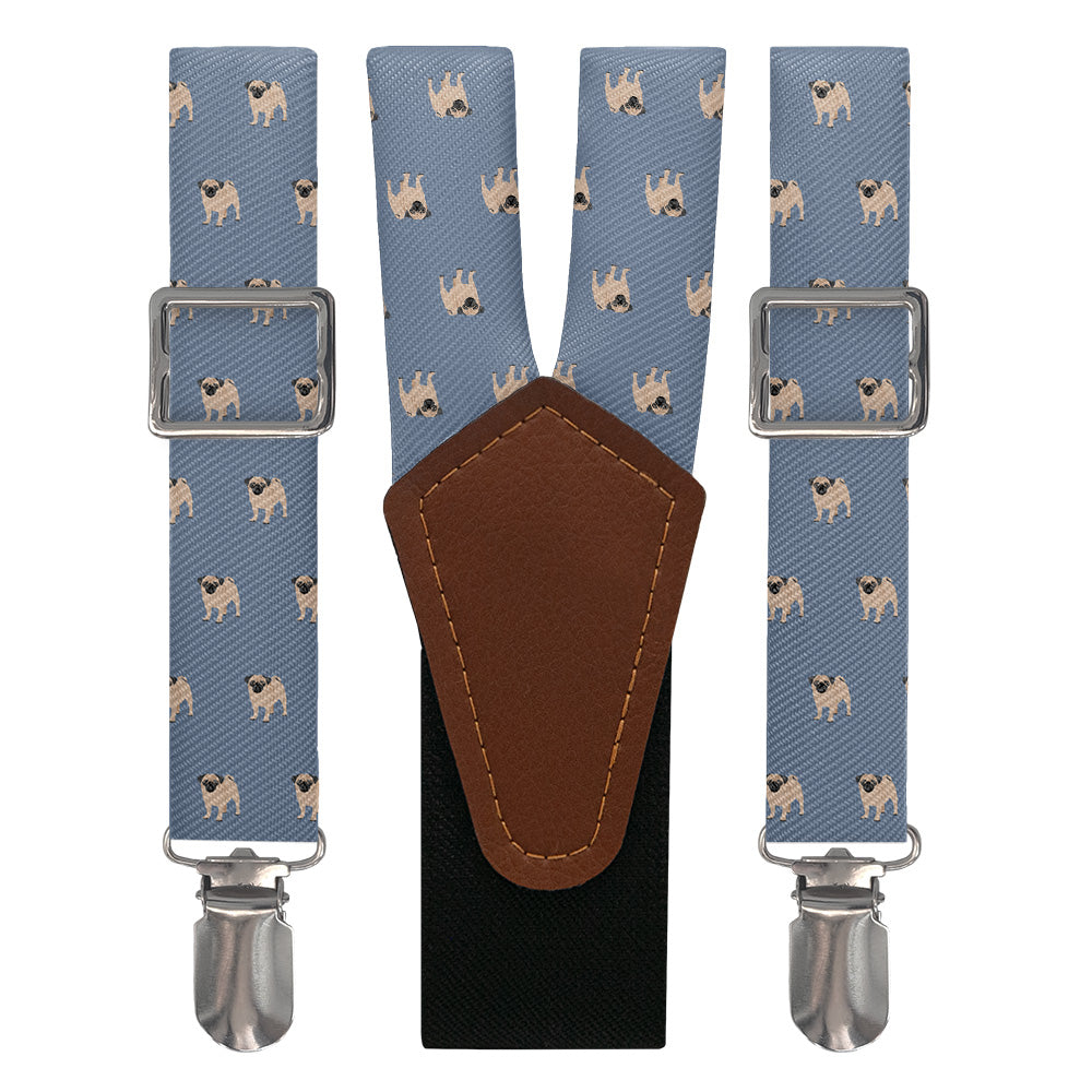 Pug Suspenders - Main View - Knotty Tie Co.