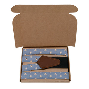 Pug Suspenders - Kraft Gift Box Packaging - Knotty Tie Co.