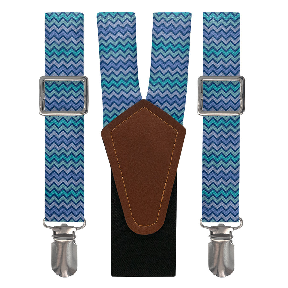 Quake Geometric Suspenders - Main View - Knotty Tie Co.