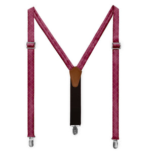 Quilted Plaid Suspenders - Full Front View - Knotty Tie Co.