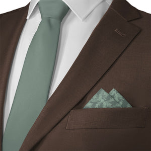 Redwood Pocket Square - Matching Necktie- Knotty Tie Co.