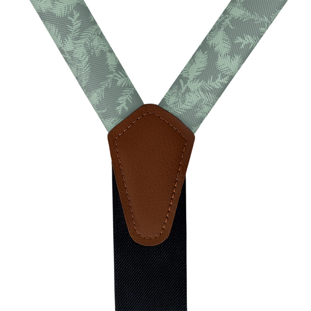 Redwood Suspenders - Vegan Leather Y-Back - Knotty Tie Co.