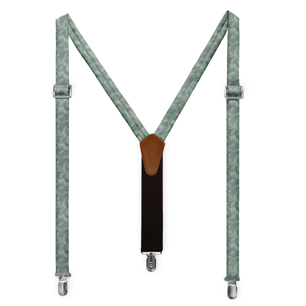 Redwood Suspenders - Full Front View - Knotty Tie Co.