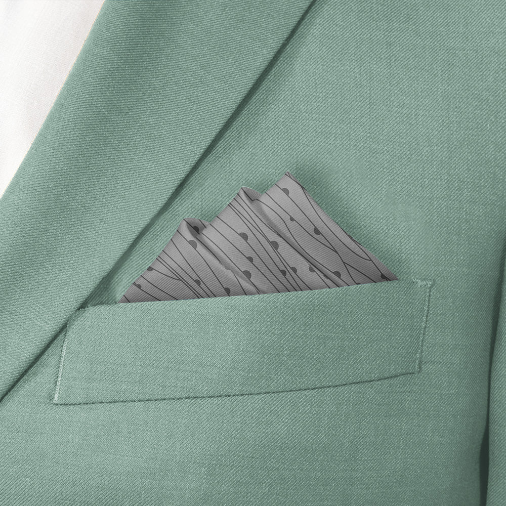 Reef Pocket Square - Stairs Fold - Knotty Tie Co.