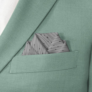 Reef Pocket Square - Scalloped Fold - Knotty Tie Co.