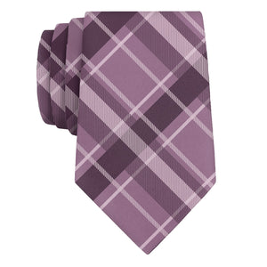 Regal Plaid Necktie - Rolled - Knotty Tie Co.