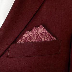 Regis Pocket Square - Stairs Fold - Knotty Tie Co.