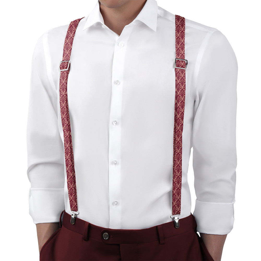 Regis Suspenders - Main View - Knotty Tie Co.