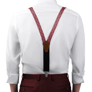 Regis Suspenders - On Model Front View - Knotty Tie Co.