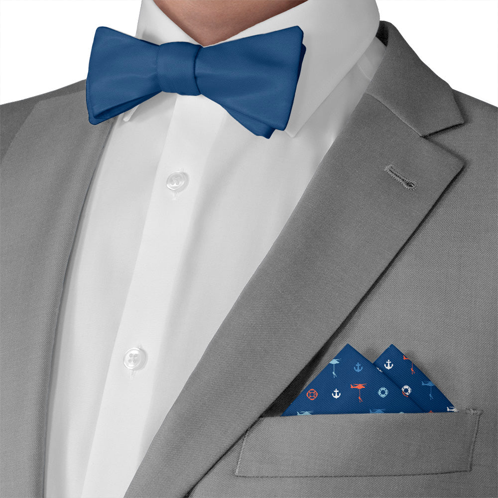 Rescue Diver Pocket Square - Matching Bow Tie - Knotty Tie Co.