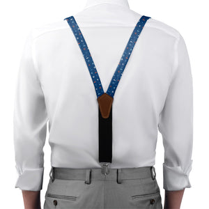 Rescue Diver Suspenders - On Model Front View - Knotty Tie Co.