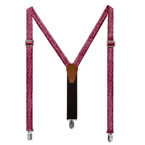 Riviere Floral Suspenders - Full Front View - Knotty Tie Co.