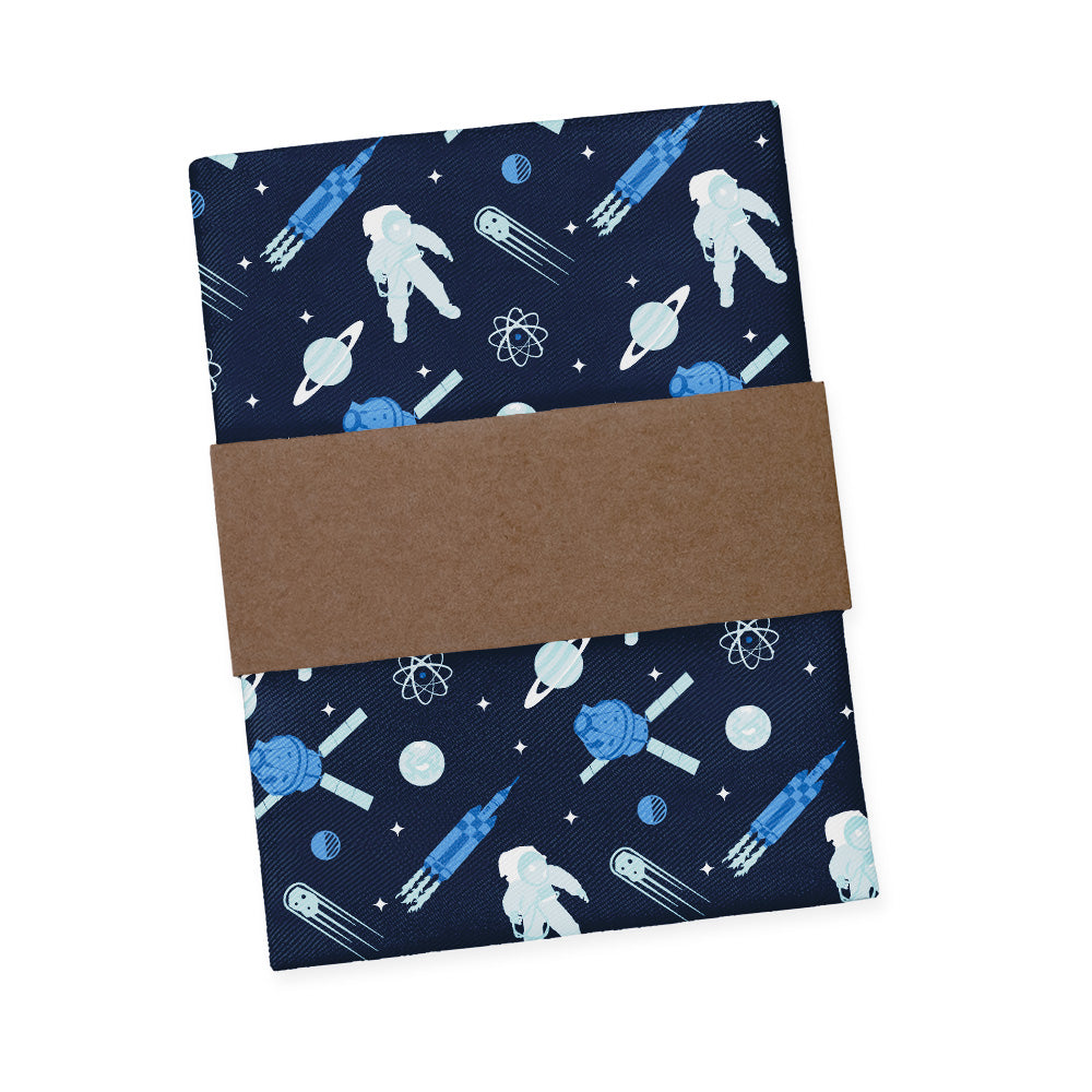 Rocket Man Space Pocket Square - Packaging - Knotty Tie Co.