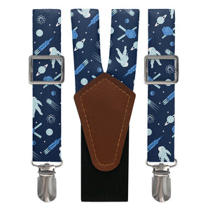 Rocket Man Space Suspenders - Main View - Knotty Tie Co.