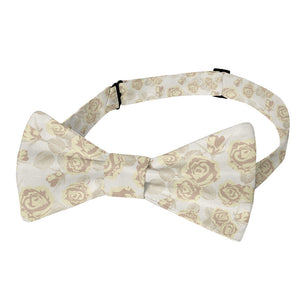 Rose Bud Floral Bow Tie - Adult Standard Self-Tie 14-18" - Knotty Tie Co.