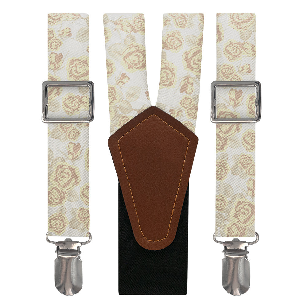 Rose Bud Floral Suspenders - Main View - Knotty Tie Co.