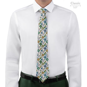 Rural Floral Necktie - Classic - Knotty Tie Co.