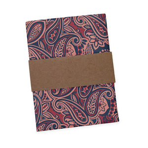 Rustica Paisley Pocket Square - Packaging - Knotty Tie Co.