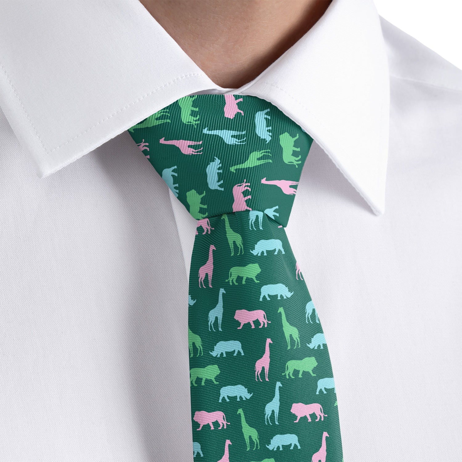 Safari Necktie - Rolled - Knotty Tie Co.